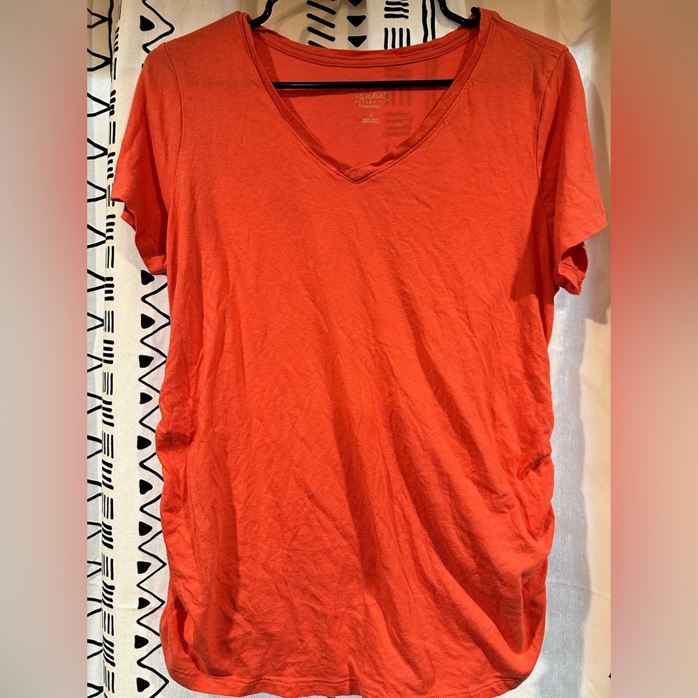 Size Medium-Pink-Ingrid & Isabel Maternity T-shirt